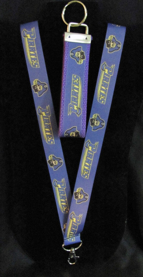 East Carolina University Inspired Lanyard & Key Fob Set Free Shipping