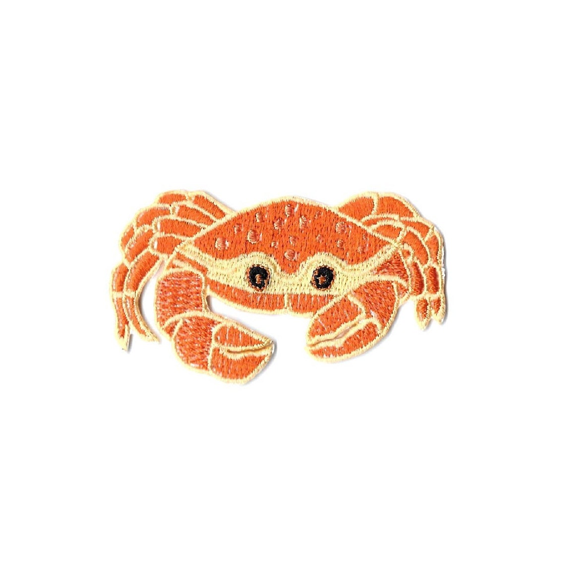 Crab - Seafood Chef Beach Embroidered Iron On Applique Patch B Crafts
