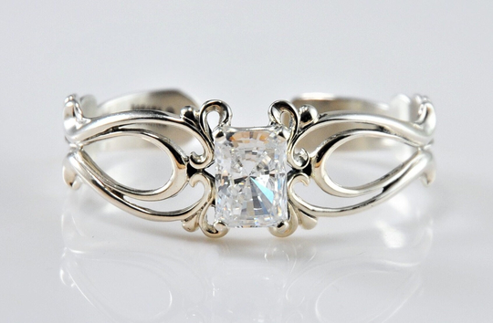 Kabana Sterling Silver Cz Cuff Bracelet