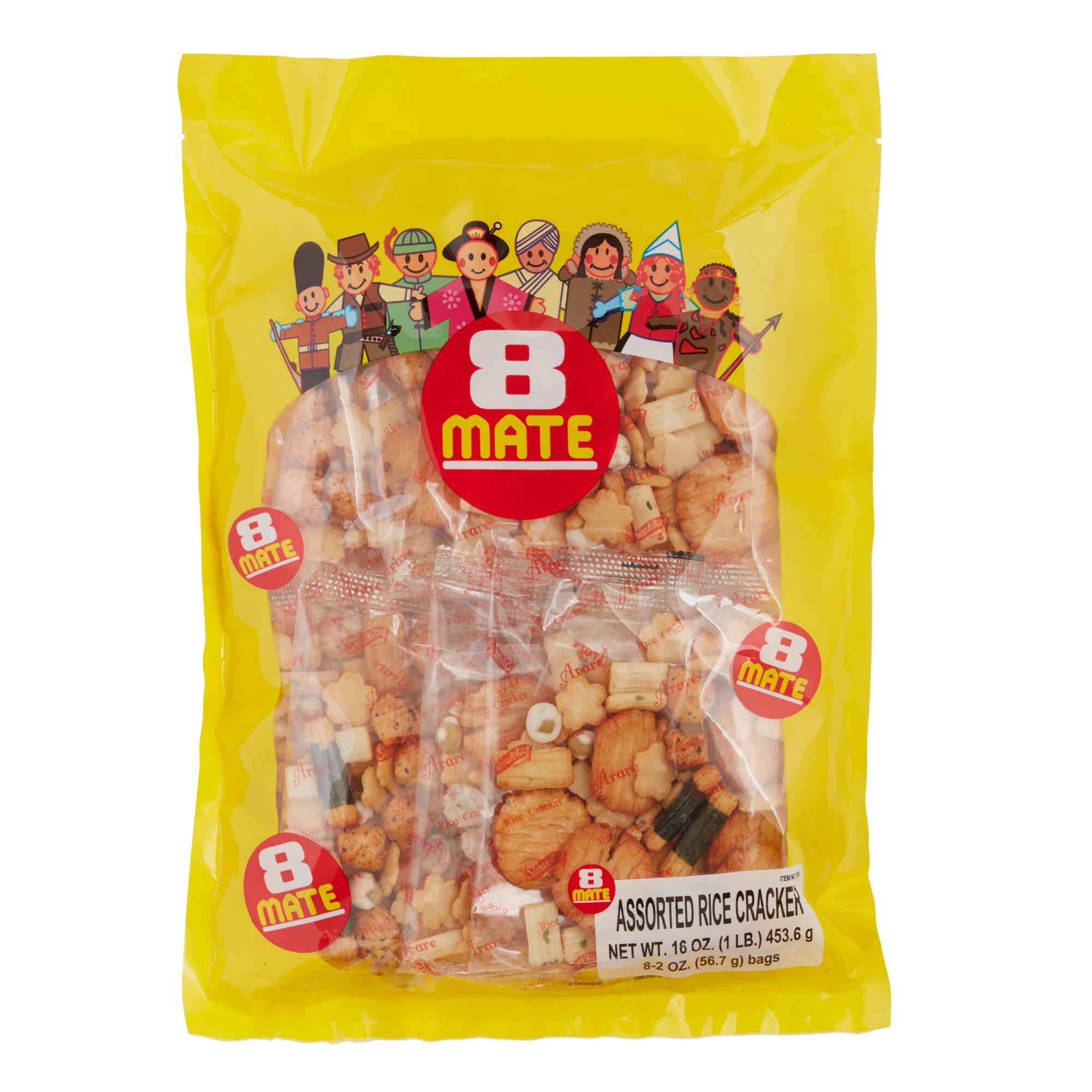 8 Mate Arare Rice Cracker Mix by World Market