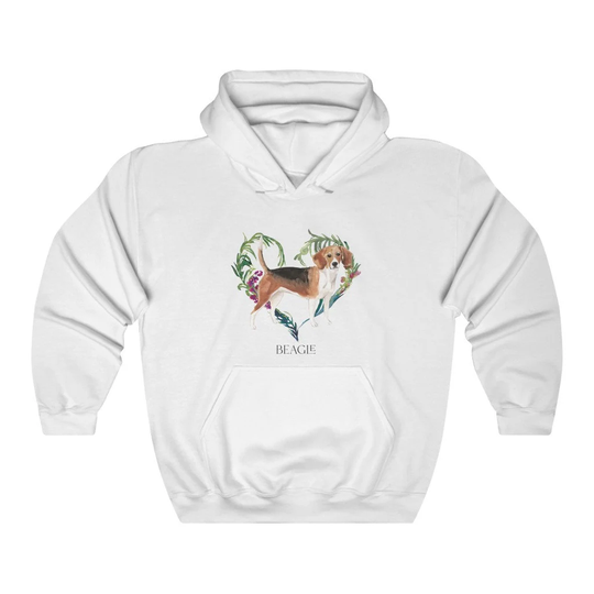 Beagle Women's Unisex Heavy Blend Hoodie Sweatshirt