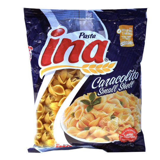 Ina Small Shell Noodles 7.05 oz - Concha - Pack of 1
