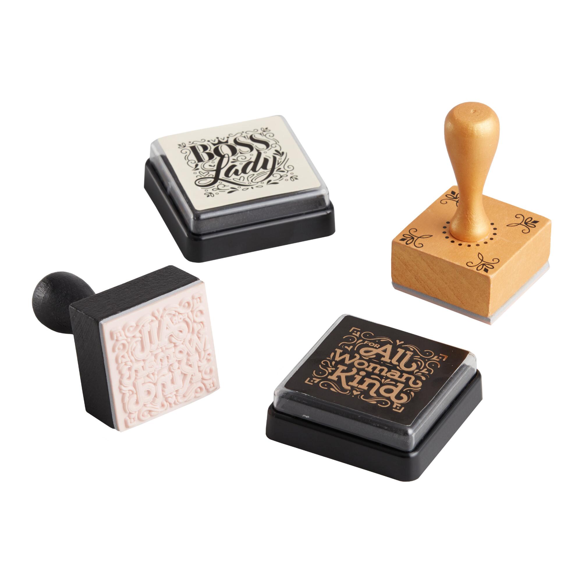 Empowering Rubber Stampers Set of 2: Multi by World Market
