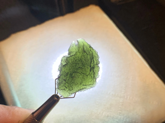 7.92 Gram Moldavite | Krasejovka Specimen