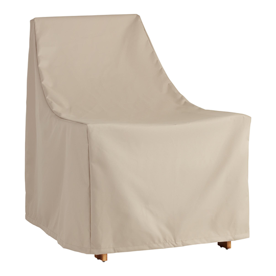 Kapari Outdoor Patio Chair Cover: Brown - Polyester by World Market