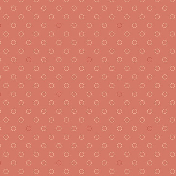 Blush Pink Cotton Blender - Spots & Dots By Edyta Sitar Of Laundry Basket Quilts Andover Fabrics A-8515-R4