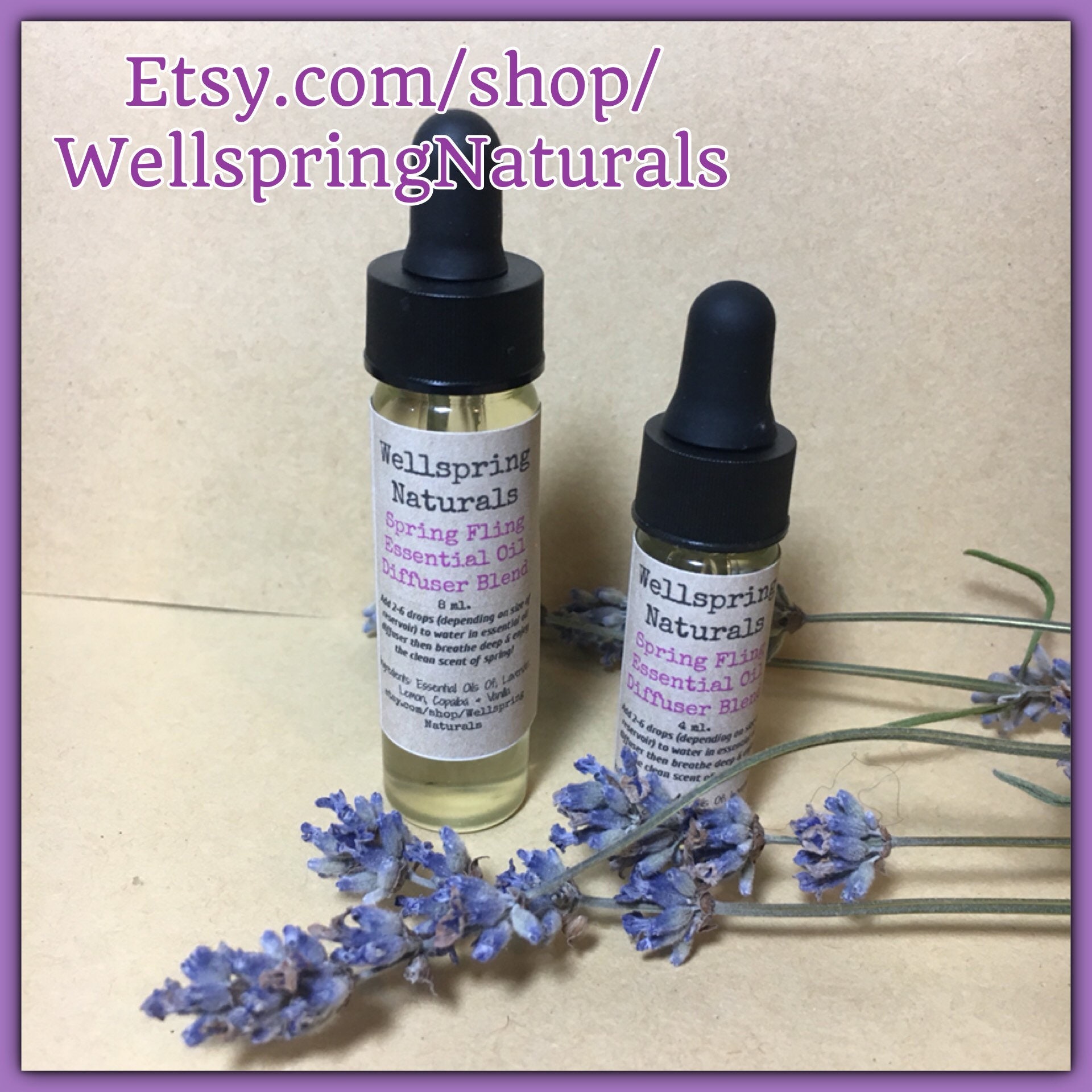 Spring Diffuser Blend - Fling Essential Oil Blend