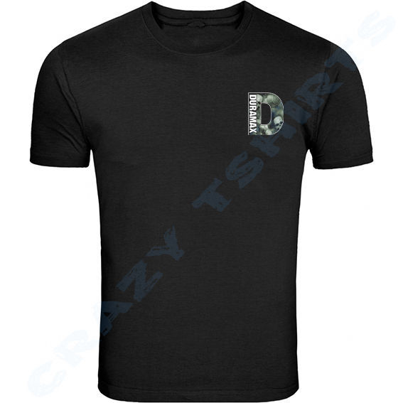 Black Tshirt Skull duramax T Shirt Ram Turbo Truck Cotton Blend Tee s to 3xL