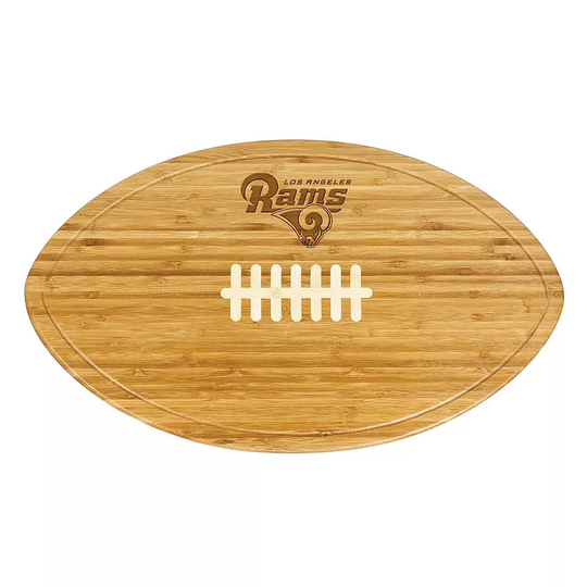 Picnic Time Los Angeles Rams Kickoff Cutting Board, Brown