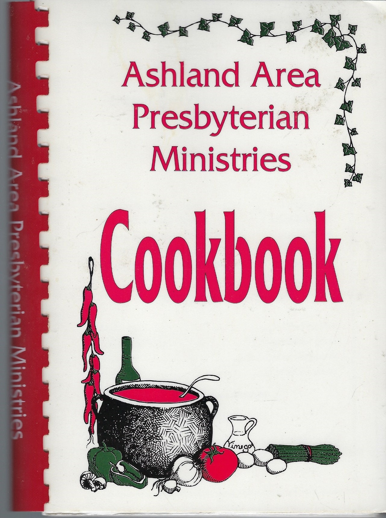 Ashland Area Kentucky Vintage 1996 Presbyterian Churches Ministries Cookbook Ky Community Favorite Recipes Collectible Rare Local Cook Book