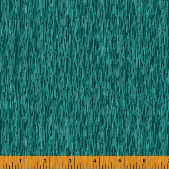 Blender Cotton Fabric By The Yard - Alfie Scratch Teal Windham 52300D-3