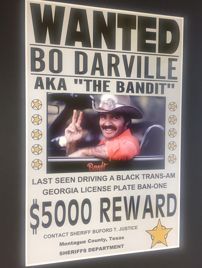 Smokey & The Bandit Wanted Poster 11x17 Burt Reynolds Trans Am Ban One Ban-One Movie Wall Art Gift