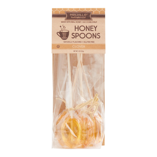 Melville Clover Honey Spoons 5 Pack by World Market
