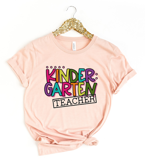 Kindergarten Teacher, Teacher Shirt, Gift For Appreciation