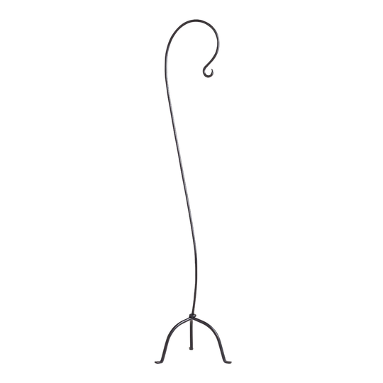 Dark Iron Floor Lantern Hook - Metal by World Market