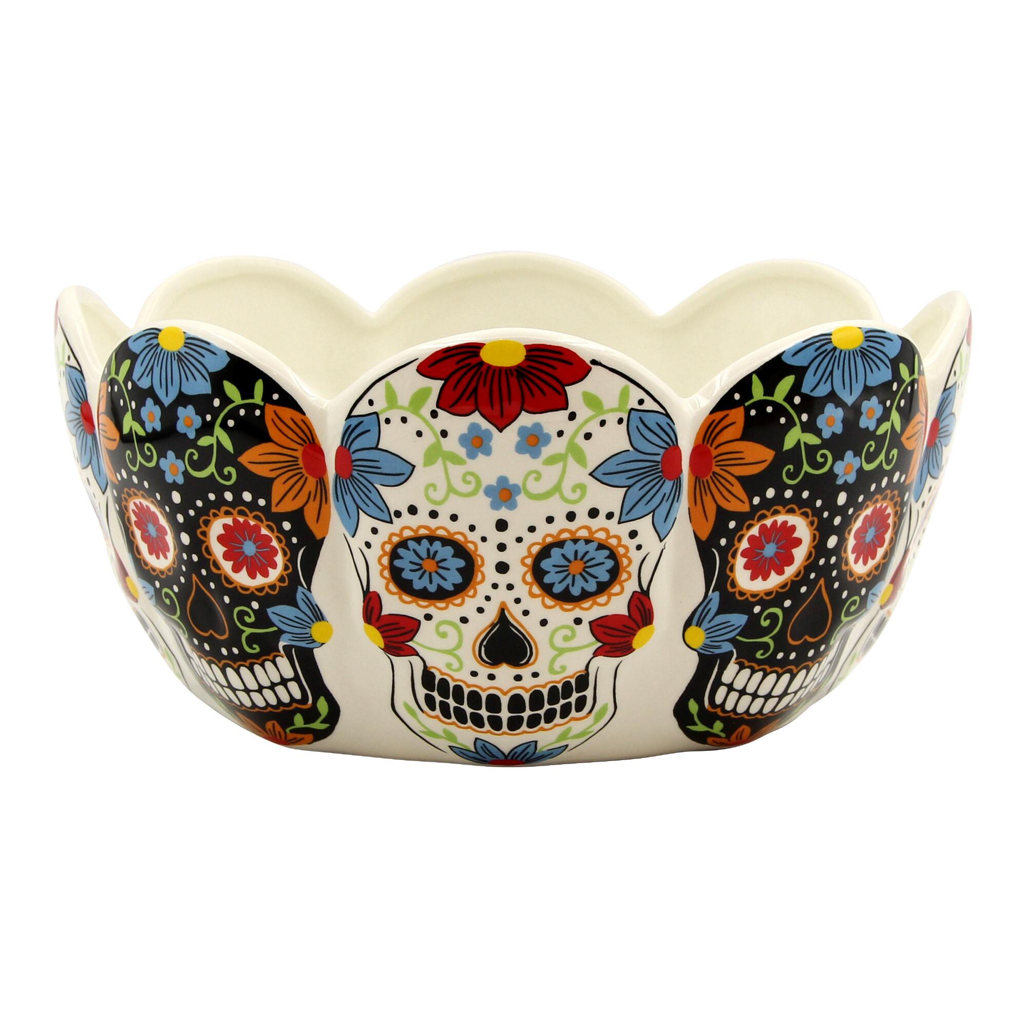 Small Los Muertos Ceramic Bowl by World Market