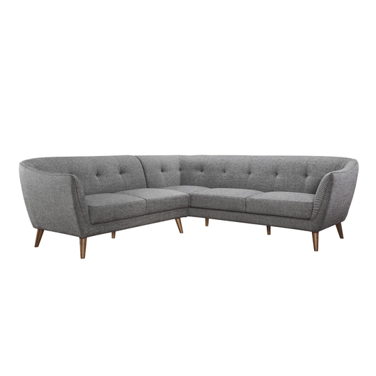 Mid Century 2 Piece Nelson Sectional Sofa: Natural by World Market