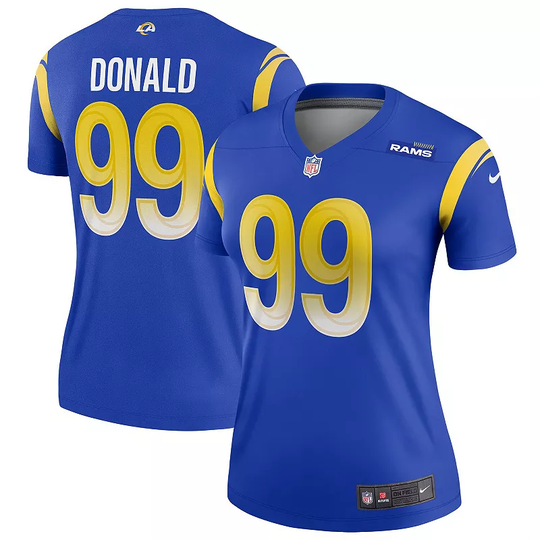 Women's Nike Aaron Donald Royal Los Angeles Rams Legend Jersey, Size: Large, LAR Blue