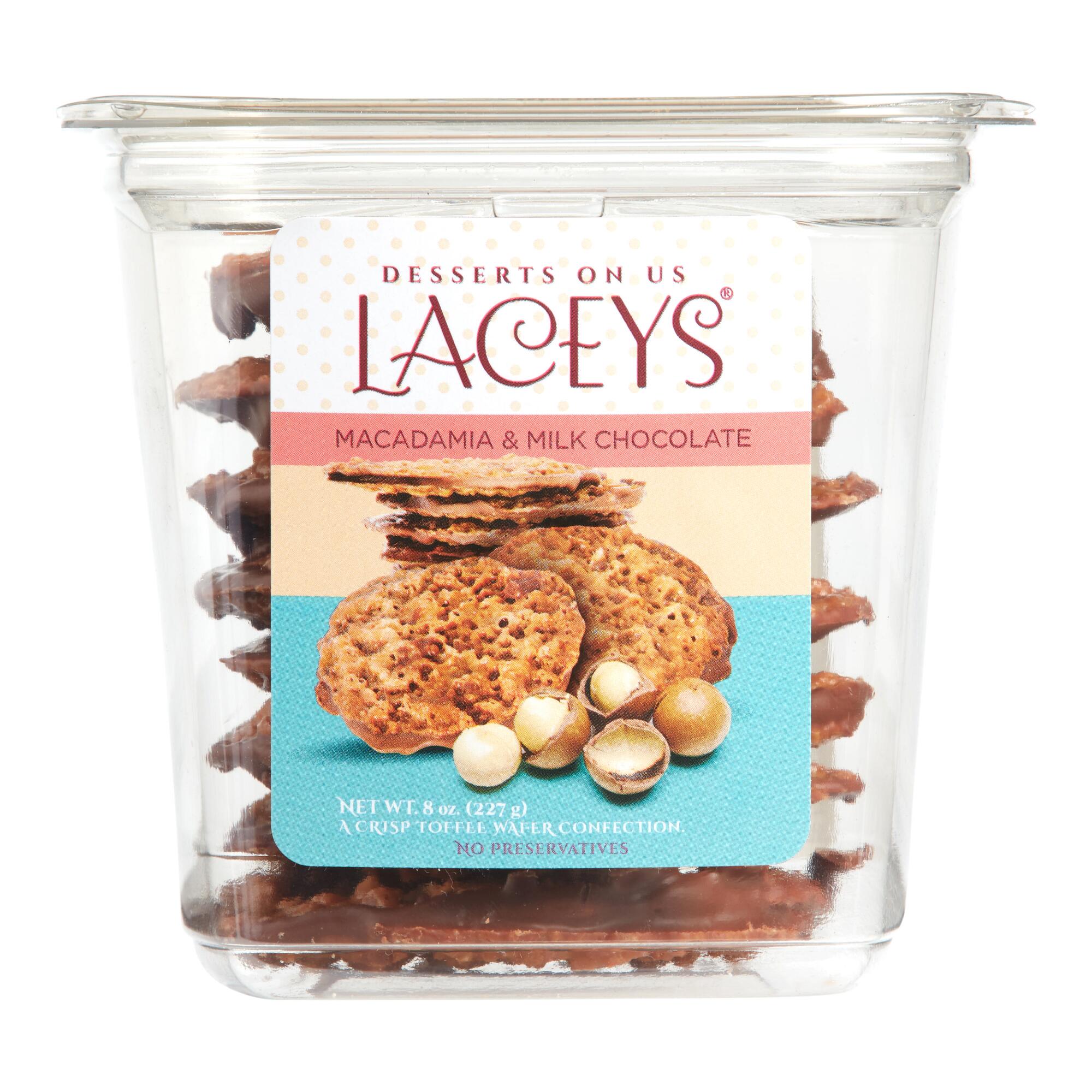 Desserts on Us Macadamia And Milk Chocolate Laceys by World Market
