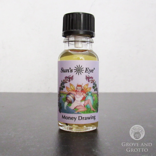 Money Drawing Oil By Sun's Eye | Mystic Blends