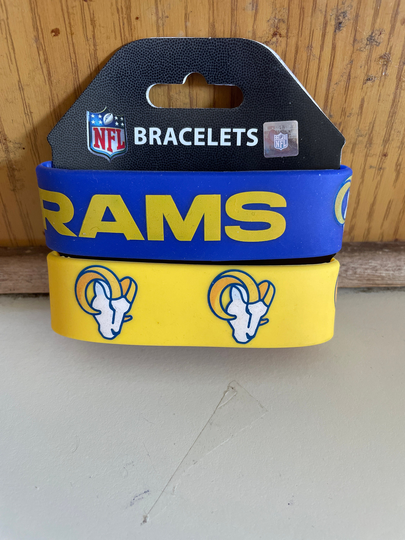 Los Angeles Rams Rubber Bracelet Set