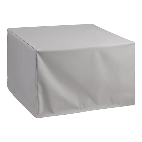 Universal Outdoor Patio Dining Table Cover: Natural - Fabric by World Market