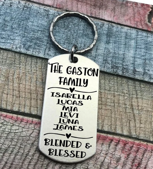 Blended Family Gift, Adoptive Keepsake, Wedding Stepdad Stepmom