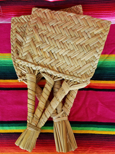 Set Of 2 | Abanicos De Palma Mexican Palm Fans Soplador