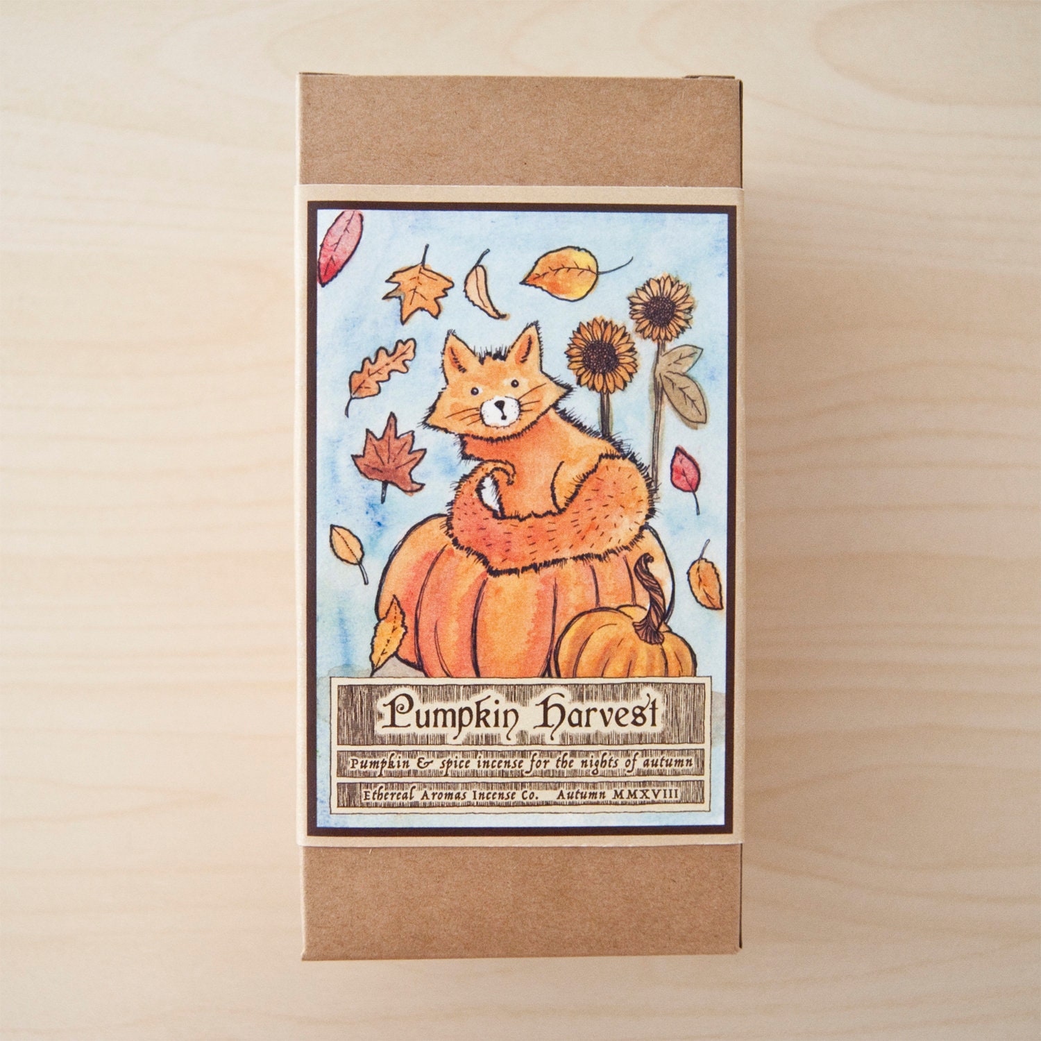 Incense Blend For Coal, Pumpkin Harvest