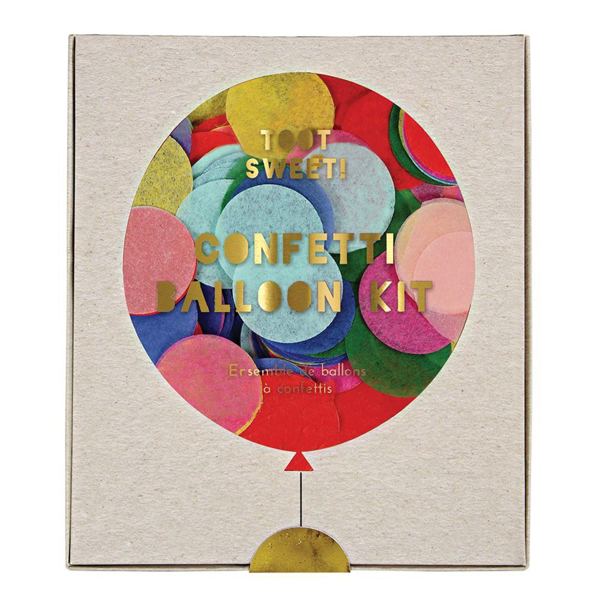 Meri Meri Bright Confetti Balloon Kit 8 Pack: Multi by World Market