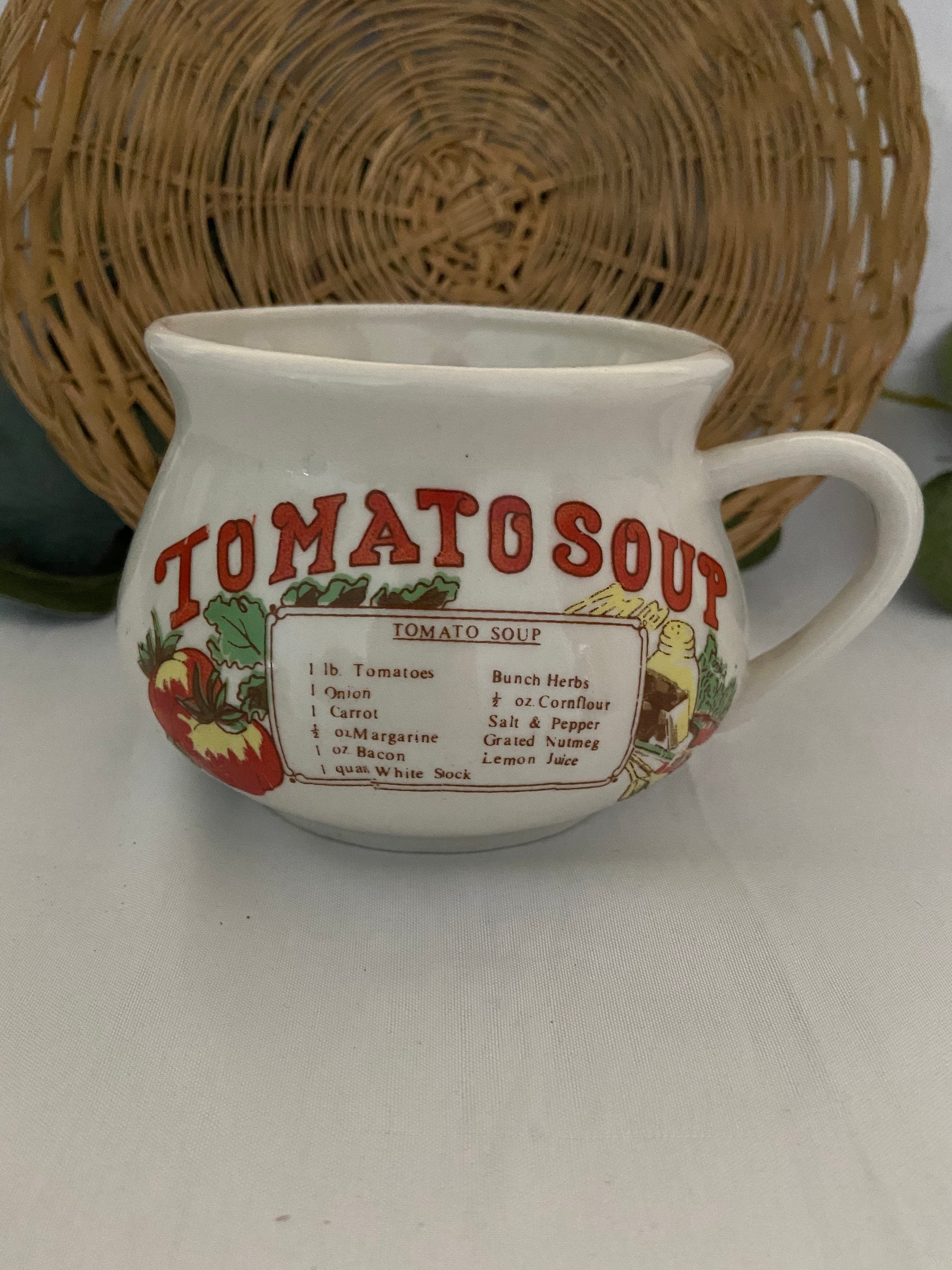 Vintage Tomato Soup Mug