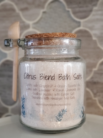 Citrus Blend Essential Oil Bath Salts
