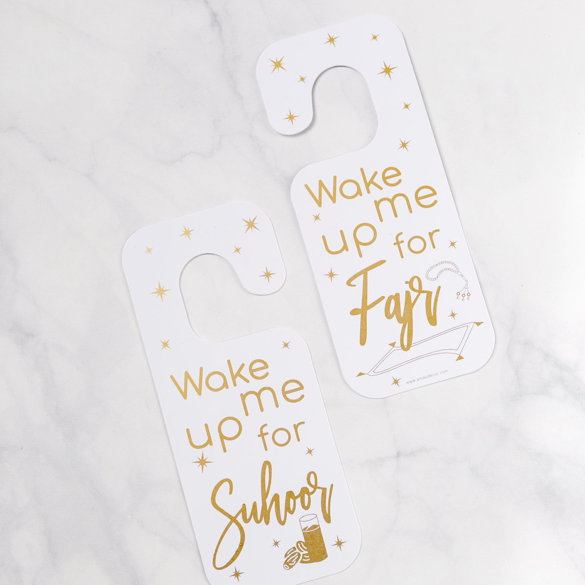 Ramadan "Wake Me Up' Door Hanger