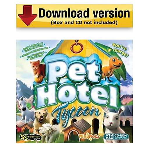 PlayPets Pet Hotel Tycoon for Windows (1 - User) [Download]