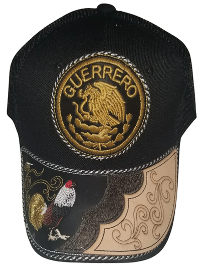 Guerrero Gorra Charra Premium Handmade Hat Cap