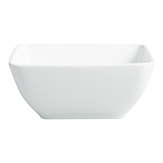 Square White Porcelain Coupe Serving Bowl by World Market