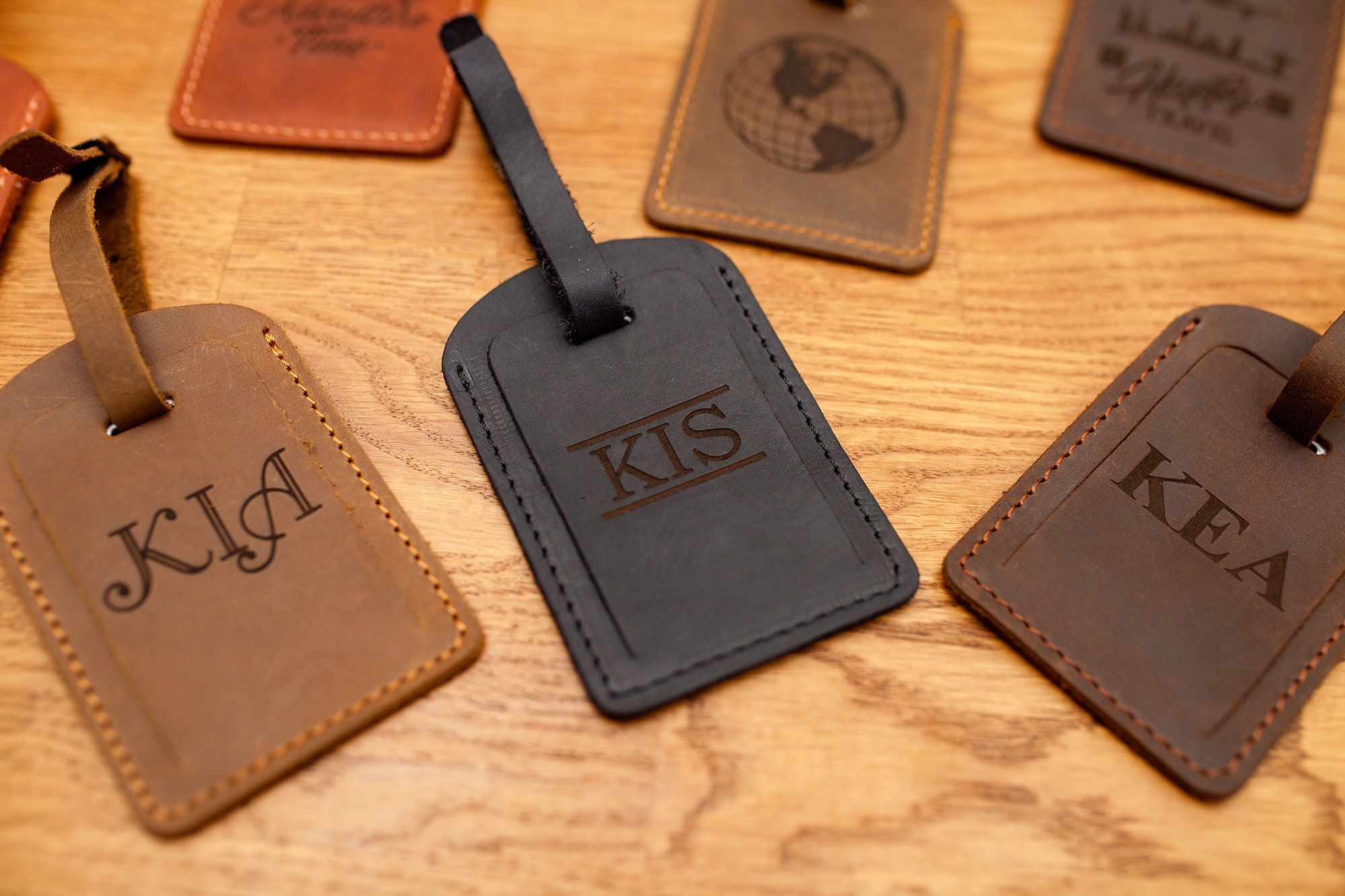 Leather Luggage Tags, Luggage Tags Personalized, Tag Favor, Wedding, Wedding Favors