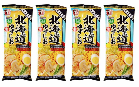 Itsuki Japan Instant Ramen Noodle- Hokkaido Shio Flavor, Kyoto, Miso Tonkotsu Or Osaka Shoyu - Pack Of 4, 8 Servings -Free Shipping