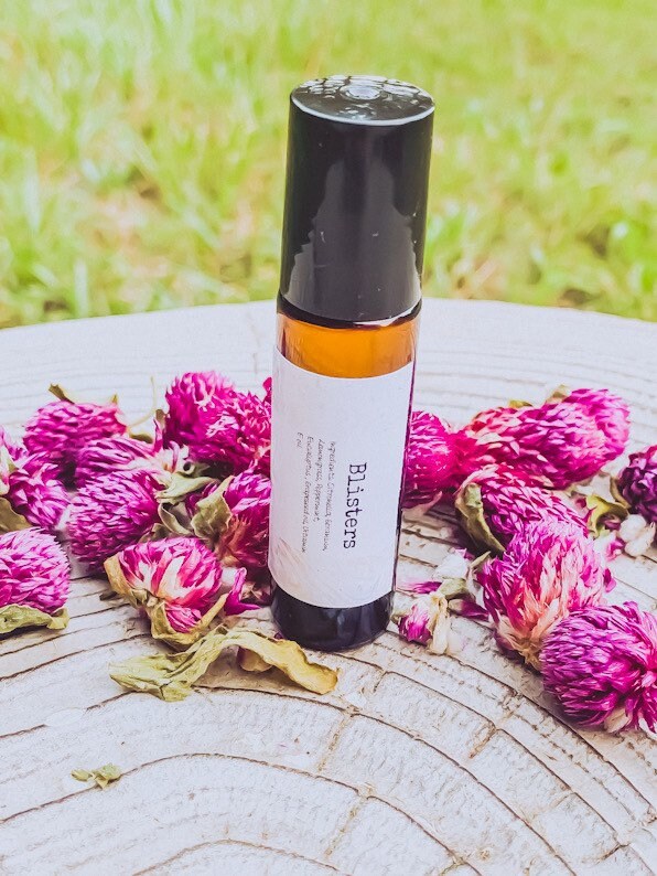 Blisters Essential Oil Rollerball Blend 10Ml, All Natural, Essential Oils, Self Care, Personal Bath & Body, Gifts
