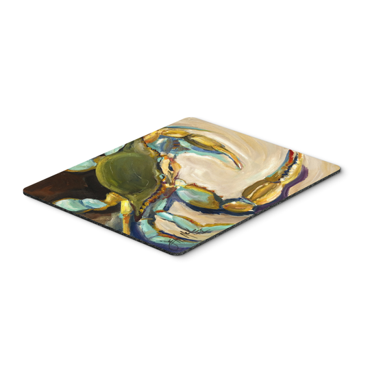 Caroline's Treasures JMK1098MP Blue Crab Mouse Pad, Hot Pad or Trivet, Large, multicolor