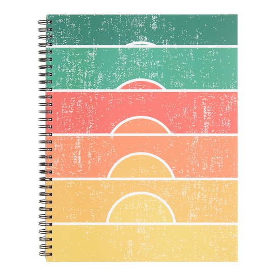 Large Denik Sunrise Spiral Journal: Multi - Paper by World Market