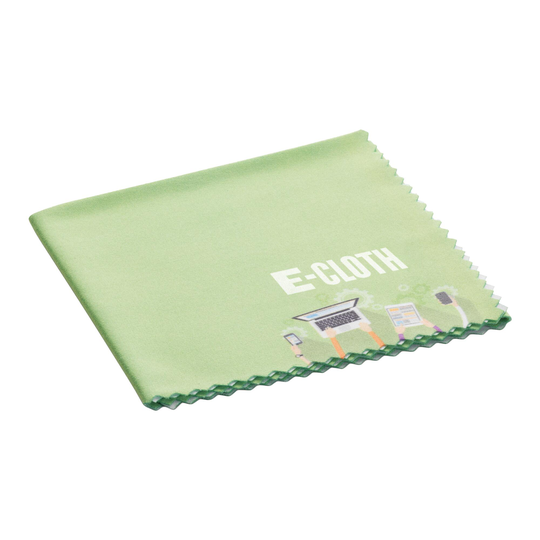 E-Cloth Personal Electronics Microfiber Cleaning Cloth: Green - Polyester by World Market