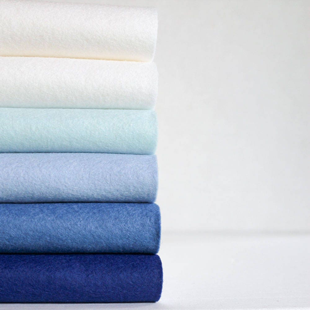 Ice Castles - Wool Blend Felt Sheets 6 Sheets
