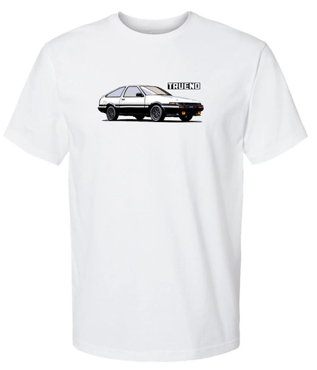 Ae86 Treuno Shirt Super Soft 60/40 Blend T Shirt Jdm Initial D Drift