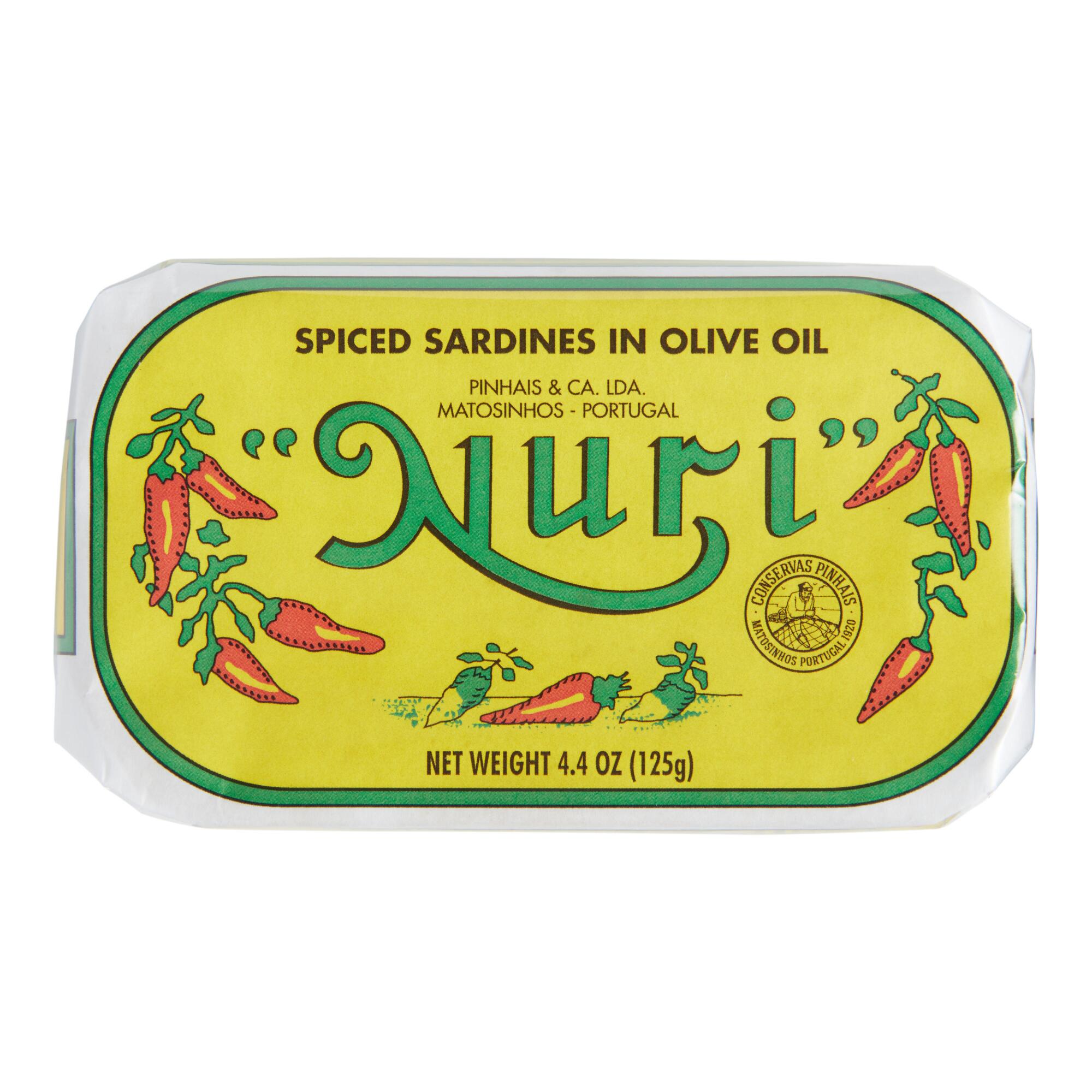 Nuri Spiced Sardines in Extra Virgin Olive Oil by World Market