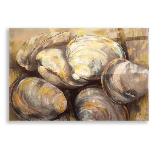 Acrylic Glass Wall Art "The Gang Of Quahogs' By Jeanette Vertentes