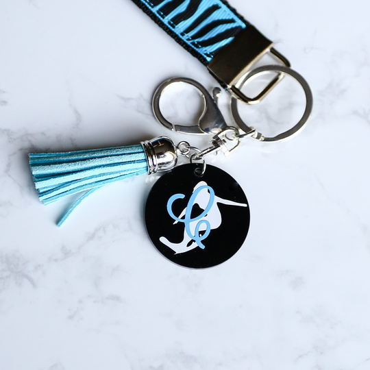 Surfer Girl, Gift For Surfer, Personalized, Accessory, Lanyard, Wrist Wristlet, Key Fob