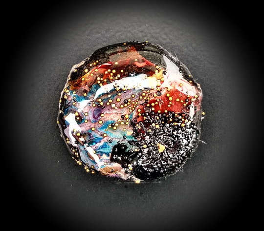 One-Of-A-Kind Mixed Media Cabochon