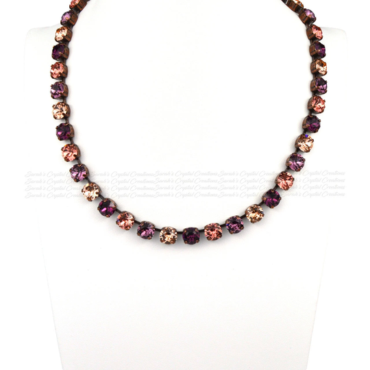 Apricot Blossom Genuine Austrian Crystal Necklace, Bracelet Or Earrings