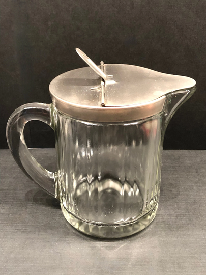 Mckee Syrup Pitcher, Diner Style, Restaurant Ware, Collectible, Mcm 1951